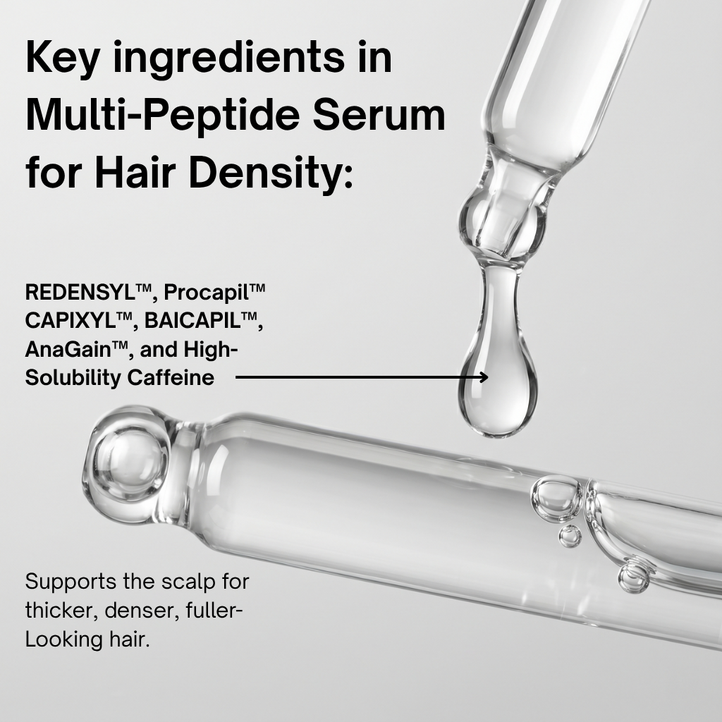 Multi-Peptide Serum for Hair Density